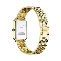 Octagon XS Goldtone Stainless Steel Bracelet Watch OWGSG-O60