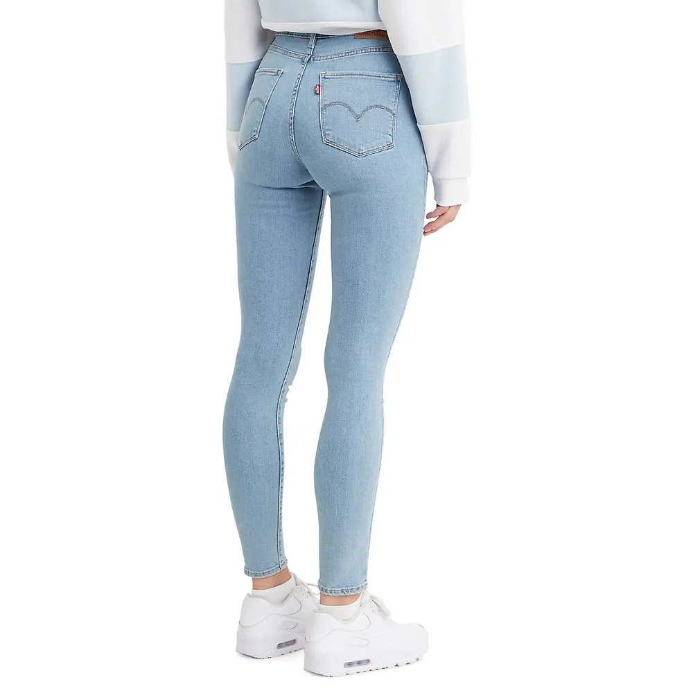 721 High-Rise Skinny Jeans Azure Mood