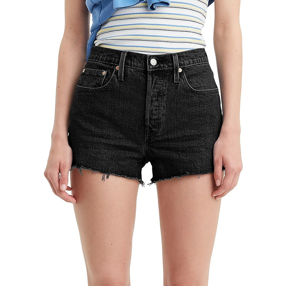 Short en jean 501 L'Original Lunar Black