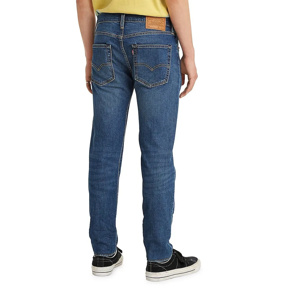 Premium 512 Slim Taper Jeans Falcon Blue