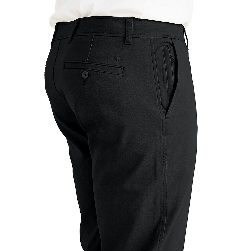 Pantalon chino fuselé grande et taille Smart 360 Flex