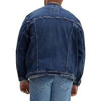 Big & Tall Trucker Denim Jacket