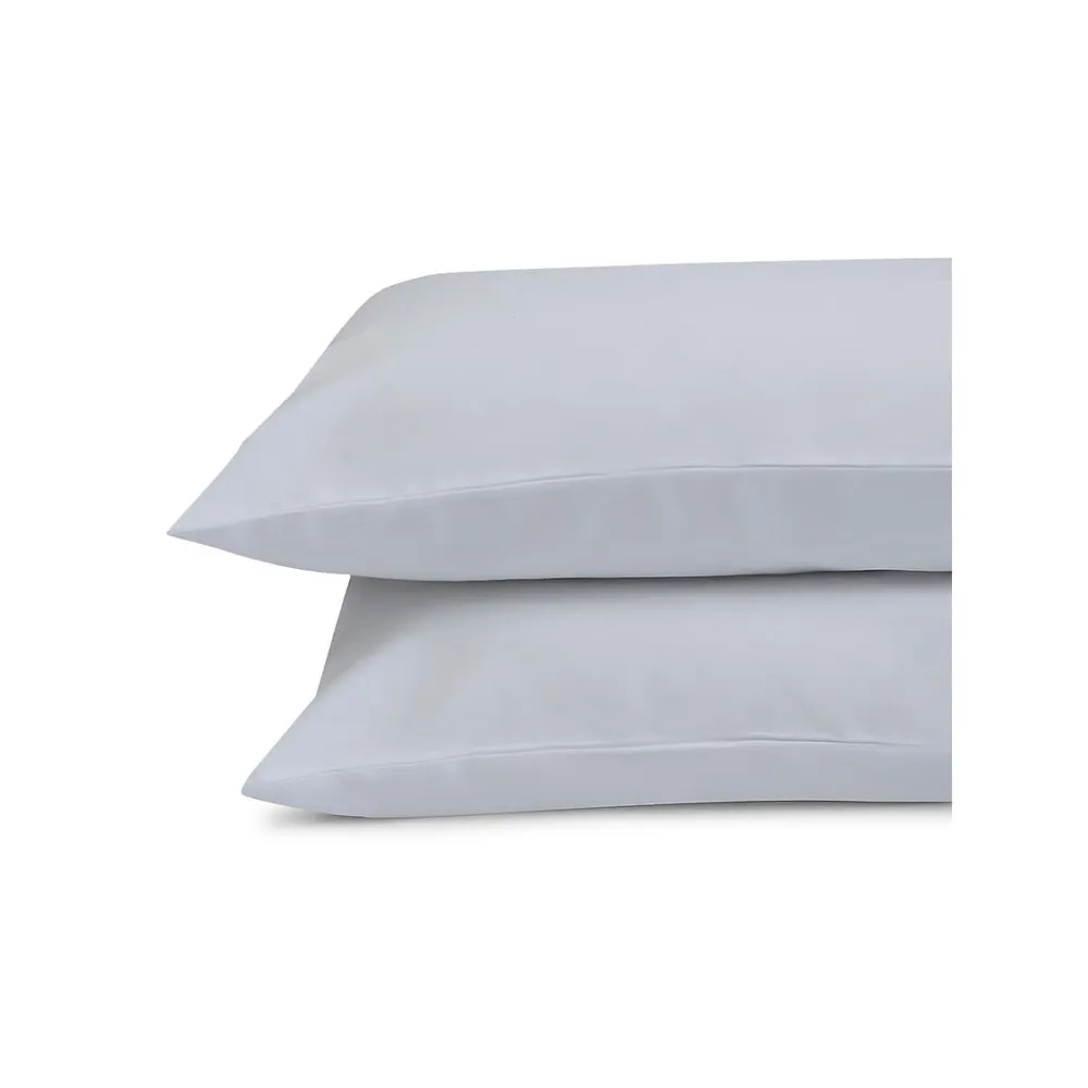 300 Thread Count Certified Organic Cotton Percale 2-Piece Pillowcase Set