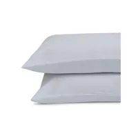 300 Thread Count Certified Organic Cotton Percale 2-Piece Pillowcase Set