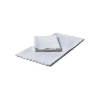 300 Thread Count Certified Organic Cotton Percale 2-Piece Pillowcase Set
