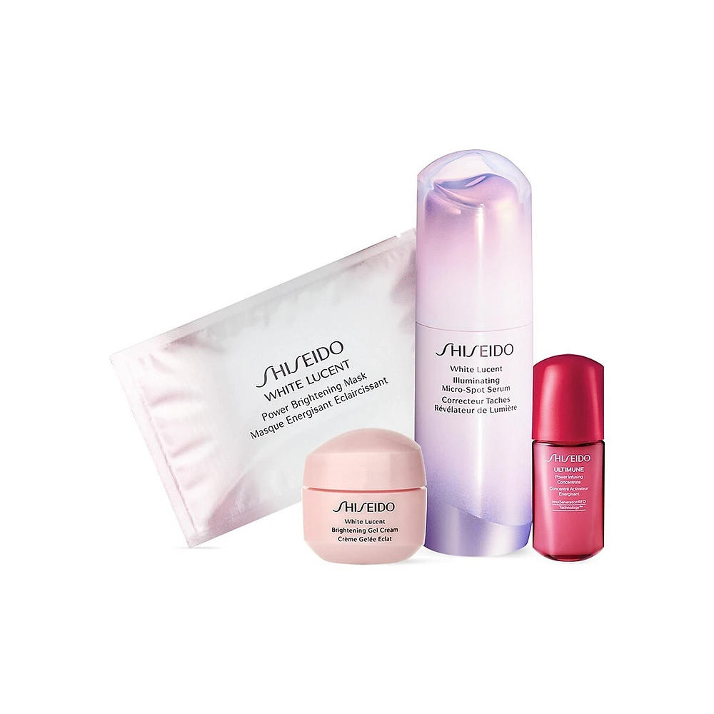 White Lucent Spot Serum 4-Piece Set