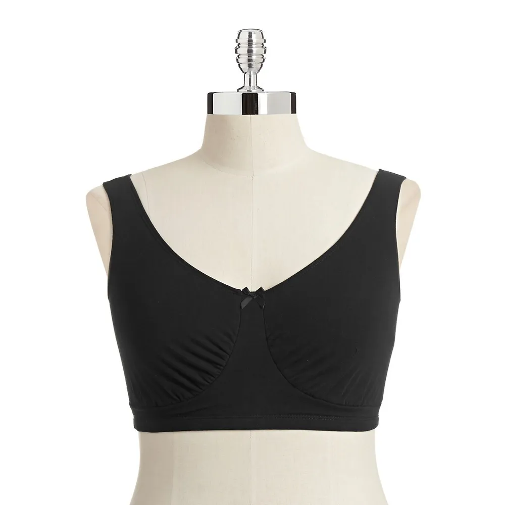 Full Figure Stretch-Cotton Soft Cup Bra 6459