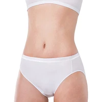 Culotte couvrante à taille haute en coton extensible Essentials d'Elita, modèle 4060