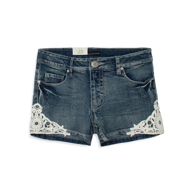 9 Shorts with lace trim ideas  shorts, lace trim, lace denim shorts