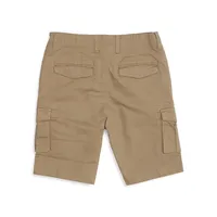Boy's Cargo Stretch Twill Shorts