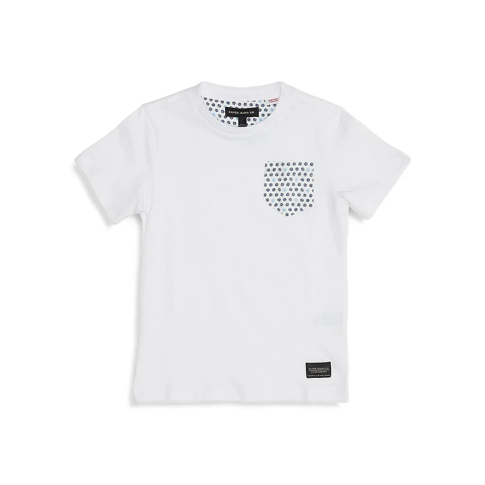 Little Boy's Cotton Pocket T-Shirt