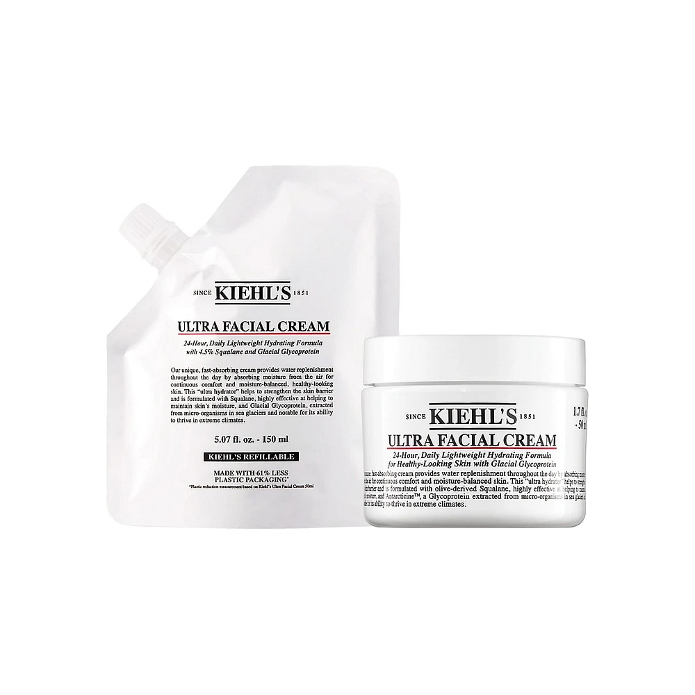 Ultra Facial Cream Refill Duo