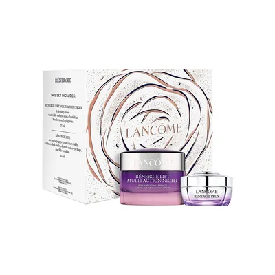 Rénergie Lift Multi-Action Night And Eye Cream With Peptides, Anti-Aging 2-Piece Holiday Set - $274 Value