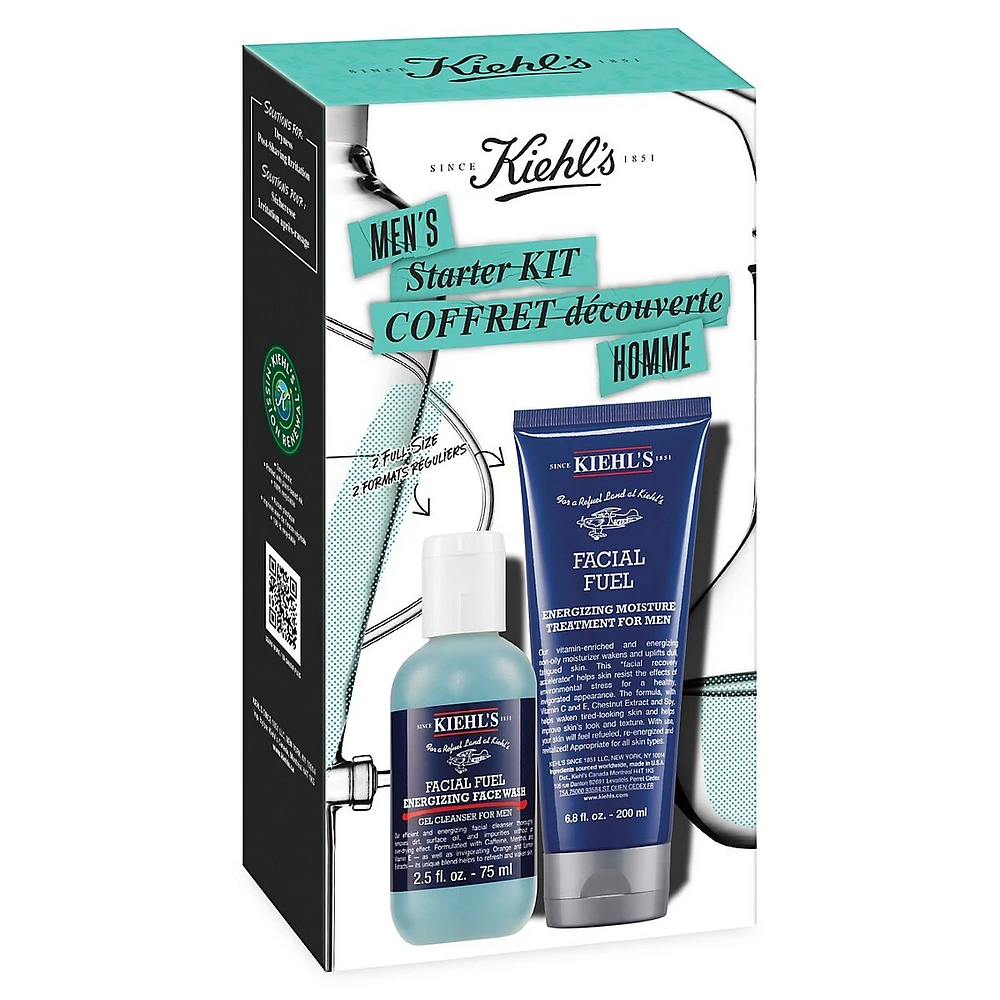 Coffret découverte homme Facial Fuel, 2 pièces