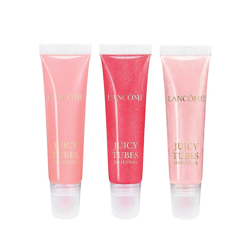 Juicy Tubes Ultra Shiny Hydrating Lip Gloss Mini Trio Holiday Set - $46 Value