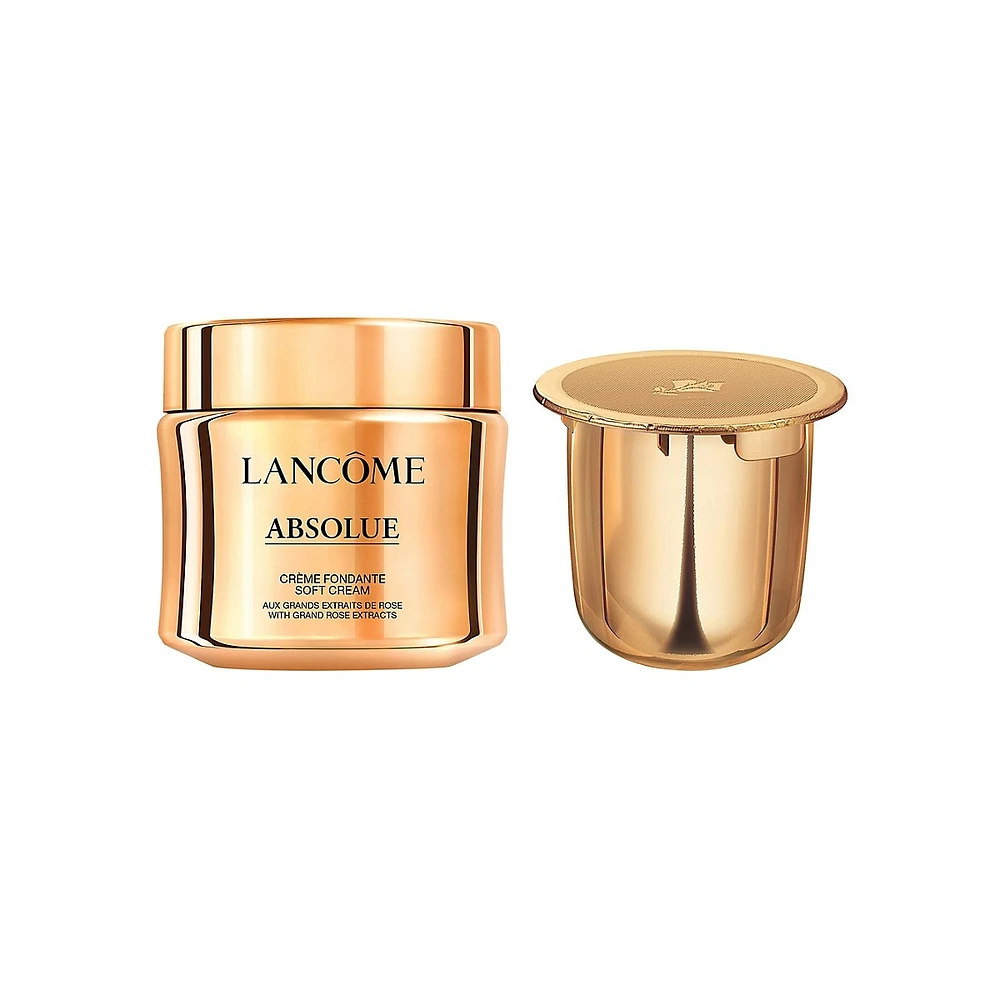 Regenerating & Refill 2-Piece Holiday Set: Absolue Soft Face Cream With Grand Rose Extracts - $590 Value