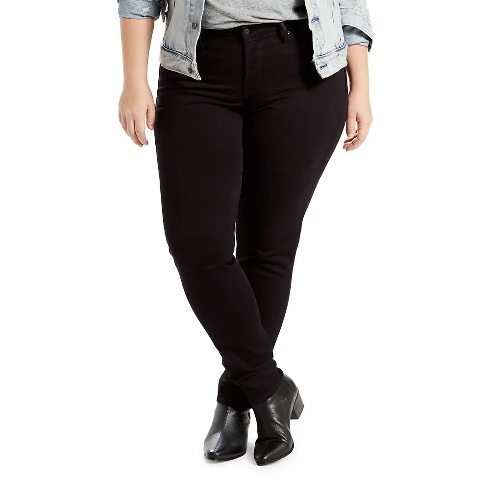 Plus 311 Shaping Skinny Fit Jeans Soft Black