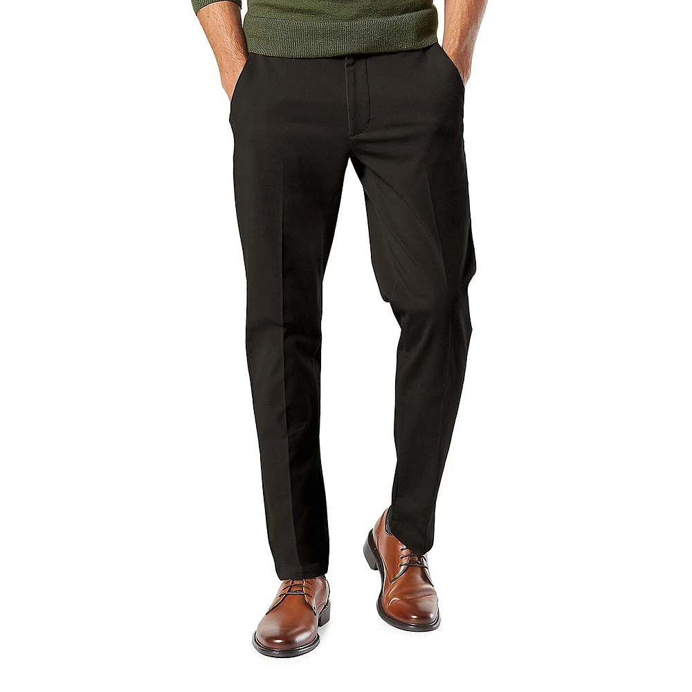 Slim Fit Smart 360 Flex Workday Khaki Pants