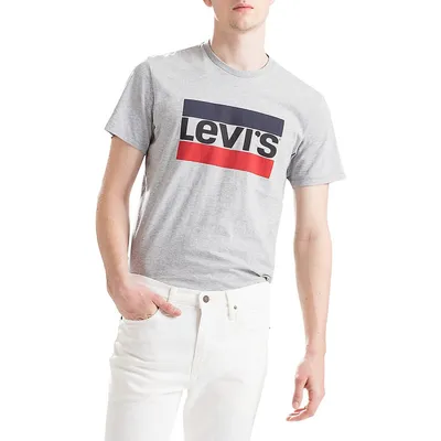 Sportswear Logo Short-Sleeve Cotton T-Shirt