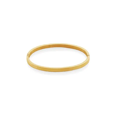Stainless Steel Goldplated Bangle