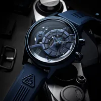 The Blue Z Rubber Watch