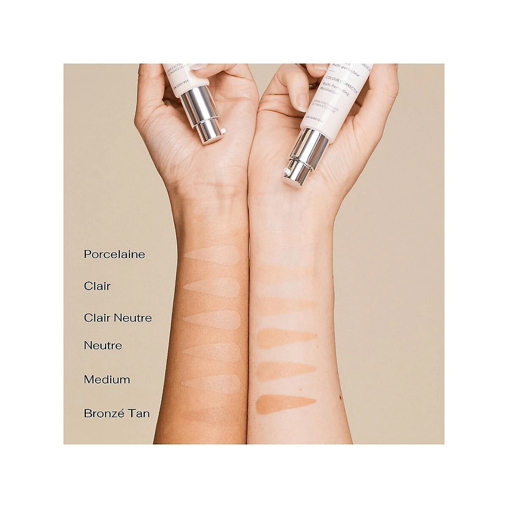 CC crème correcteur couleur hydratant multi-perfecteur