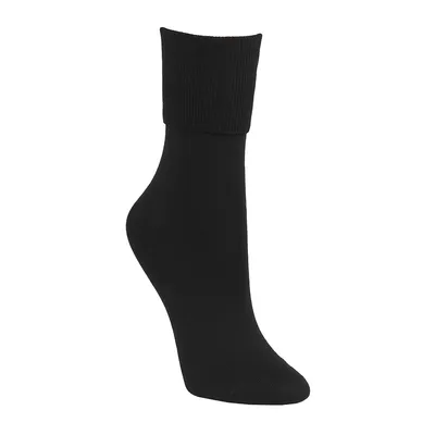 Women's Turn Down-Cuff Crew Socks