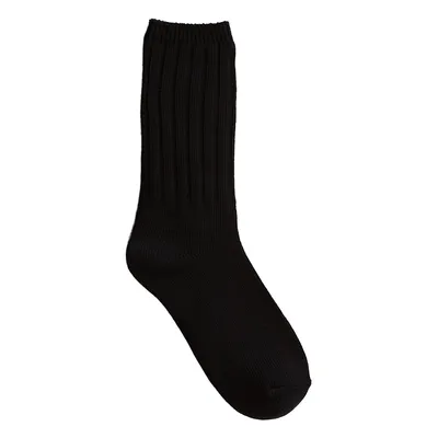 Women's Mercerized Ribbed Socks