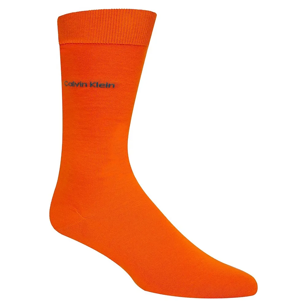 Mens Egyptian-Cotton Blend Socks