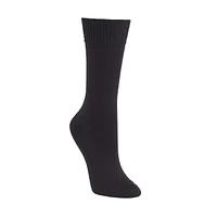 Women's Wool-Blend Flat-Knit Crew Socks