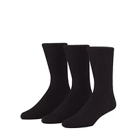 Chaussettes côtelées pour homme, trois paires