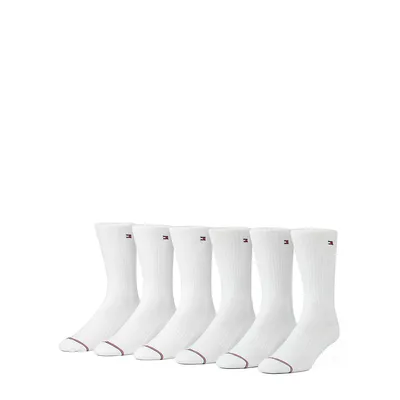 6-Pack Combed Cotton Blend Socks
