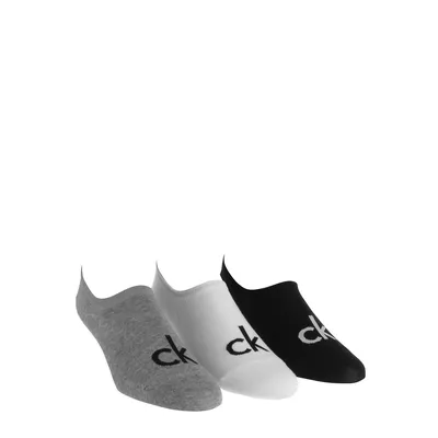 Mens 3-Pair Logo Liner Socks