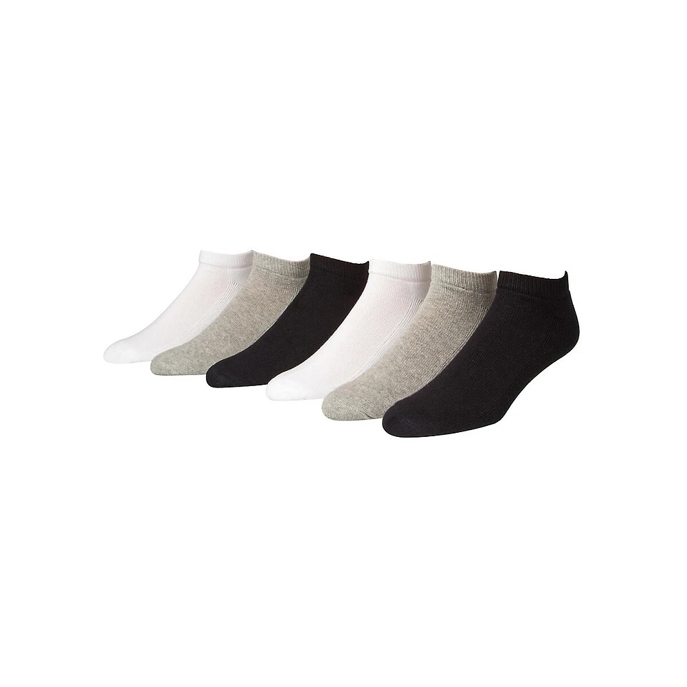 Socquettes sport pour homme, paquet de six paires