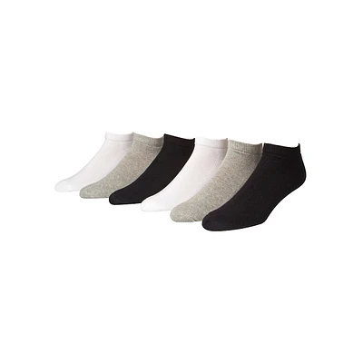 Socquettes sport pour homme, paquet de six paires