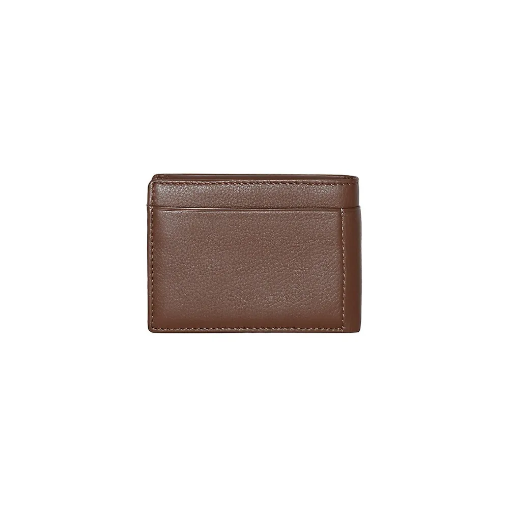 Traditional Slim Bi-Fold RFID Wallet