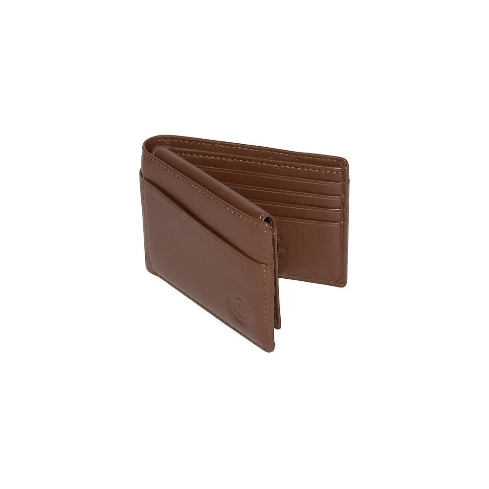 Traditional Slim Bi-Fold RFID Wallet