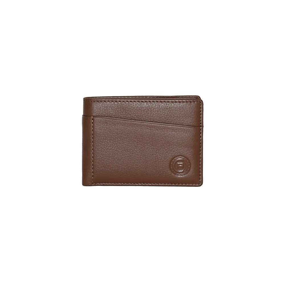 Traditional Slim Bi-Fold RFID Wallet