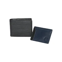 Lennox Bi-Fold Leather Wallet With Removable Card Holder