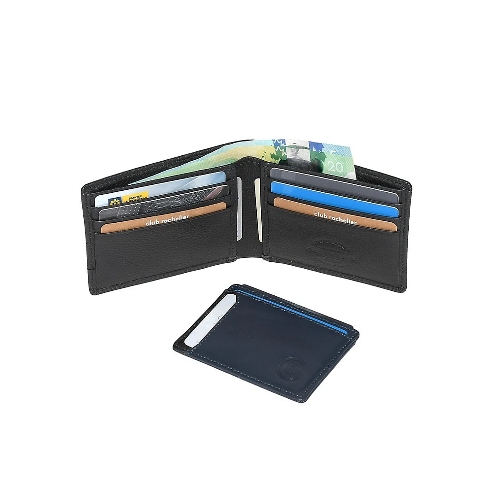 Lennox Bi-Fold Wallet With Removable Card Holder