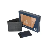 Lennox Bi-Fold Leather Wallet With Removable Card Holder