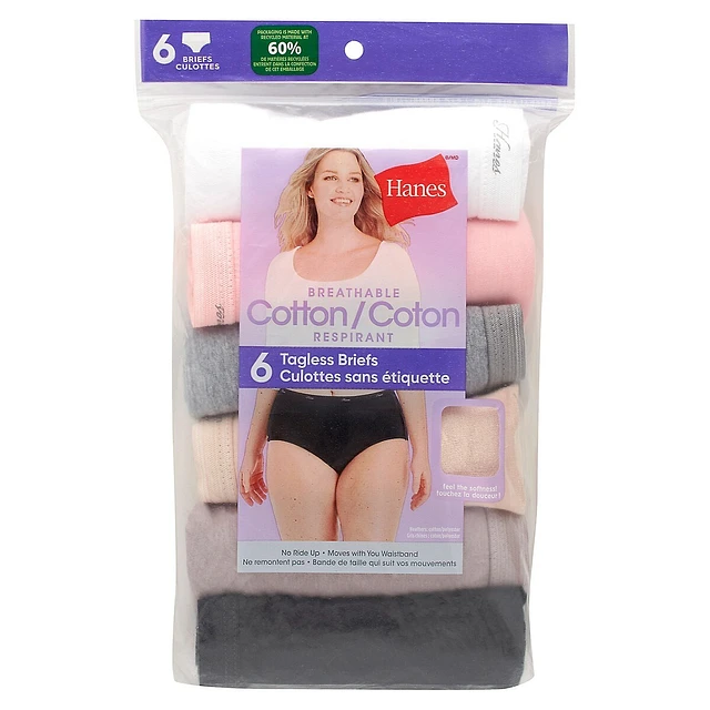 3-pack Invisible Hipster Briefs