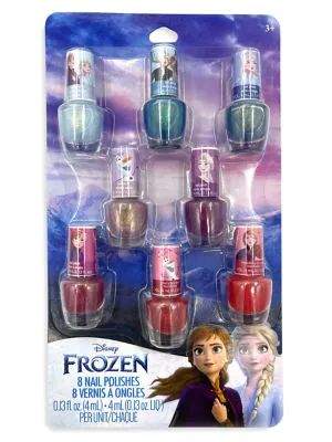 Fashion Cosmetics 8-Piece Frozen Nail Polish Set