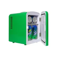 Coca-Cola Zero 6-Can Cooler-Warmer AC DC Portable Mini Fridge, Black CZ04