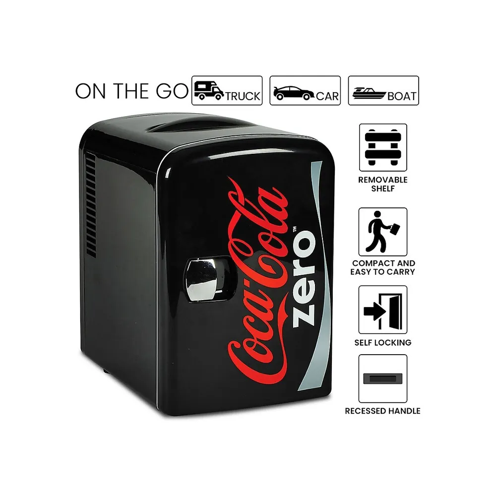 Goplus 120 Can Beverage Refrigerator Beer Wine Soda Drink Cooler Mini Fridge