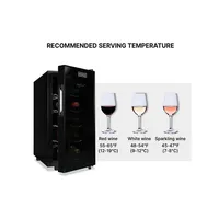 Réfrigérateur à vin autoportant Urban Series pour 10 bouteilles KWT10BN
