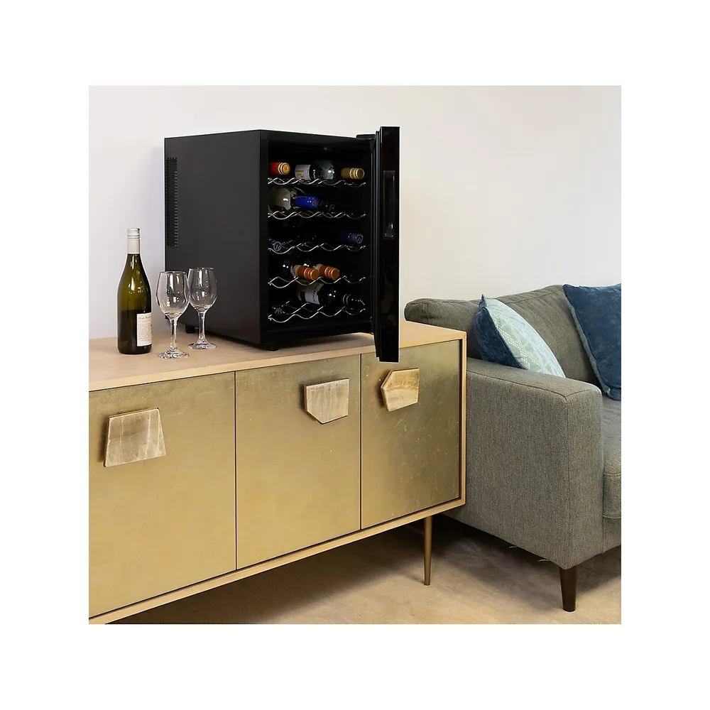 Réfrigérateur à vin thermoélectrique autoportant pour 20 bouteilles WC20