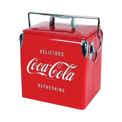 Glacière et décapsuleur en acier inoxydable Coca-Cola