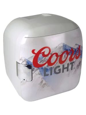 Coors Light 12 Can AC/DC Cube Electric Cooler