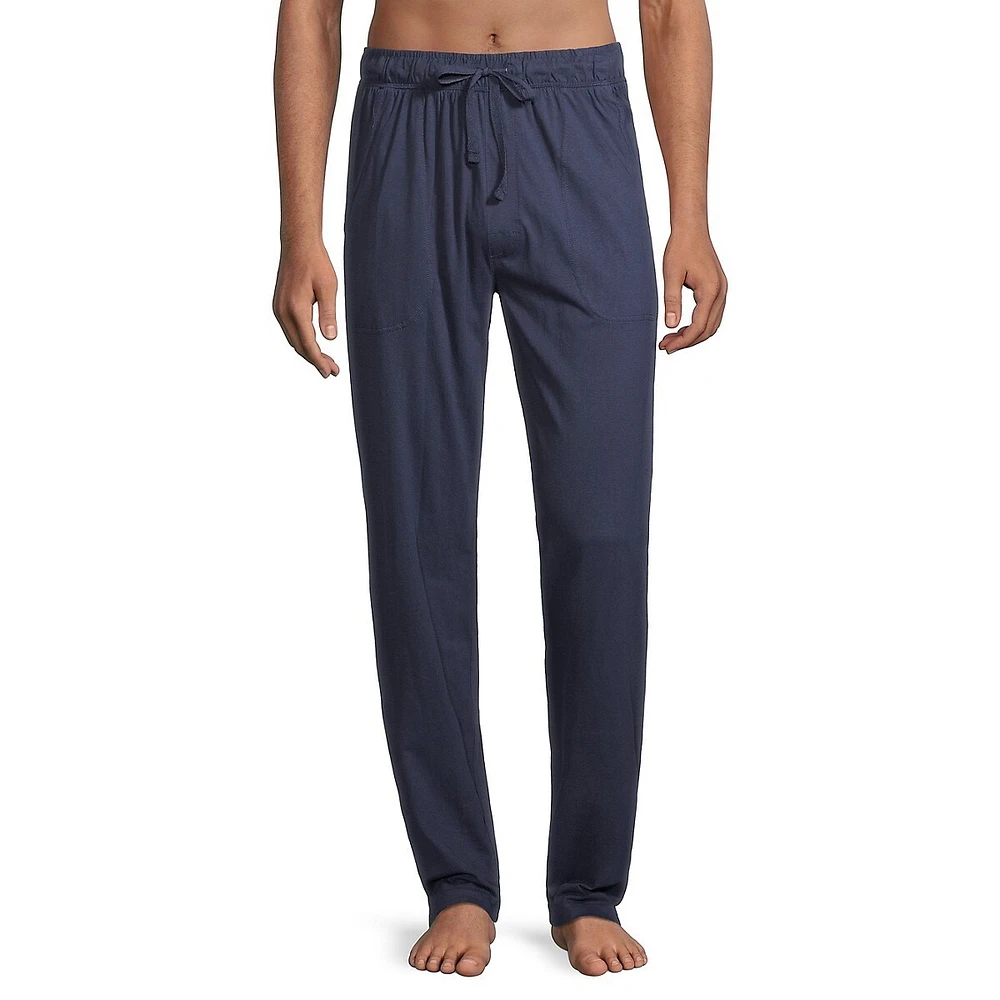 Drawstring Knit Lounge Pants